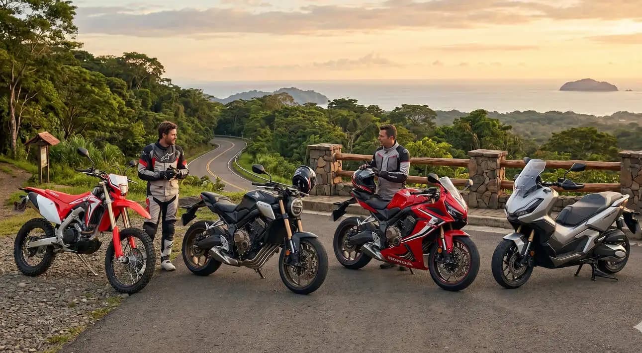Imagen ilustrativa de Honda Motos Costa Rica en el 2026