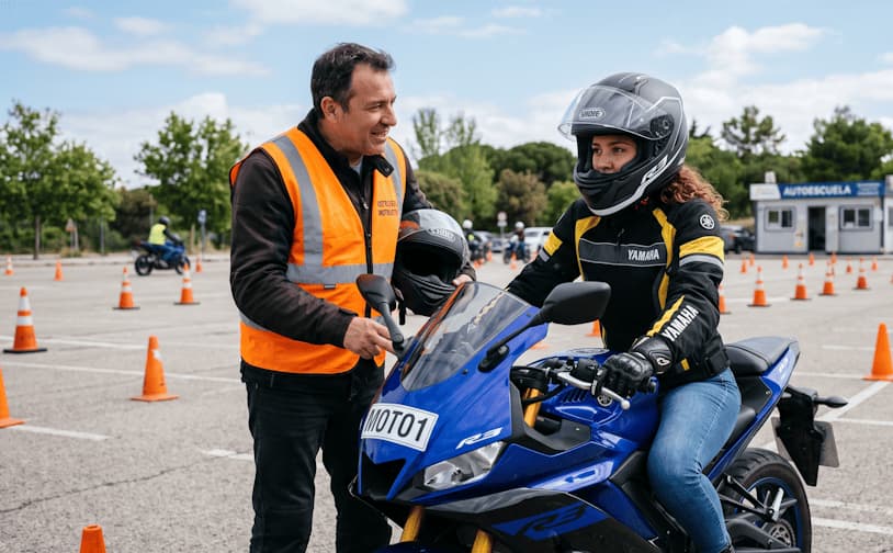 Imagen ilustrativa de Como manejar moto por primera vez desde 0