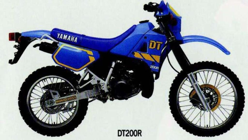 Ficha Técnica DT 200R 1991.