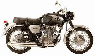 1966 Honda Black Bomber