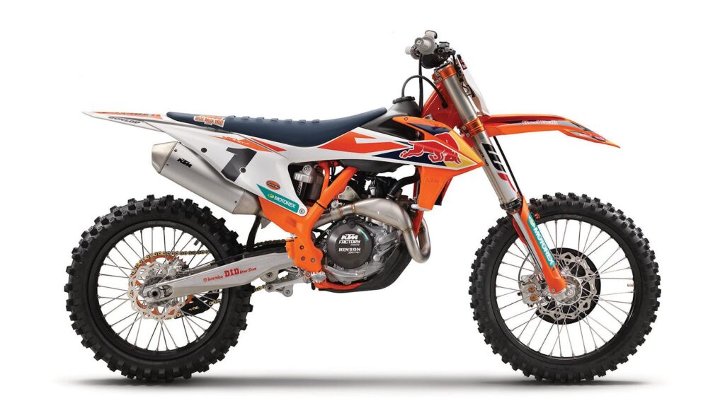 Ficha técnica KTM 450 SX-F 2018
