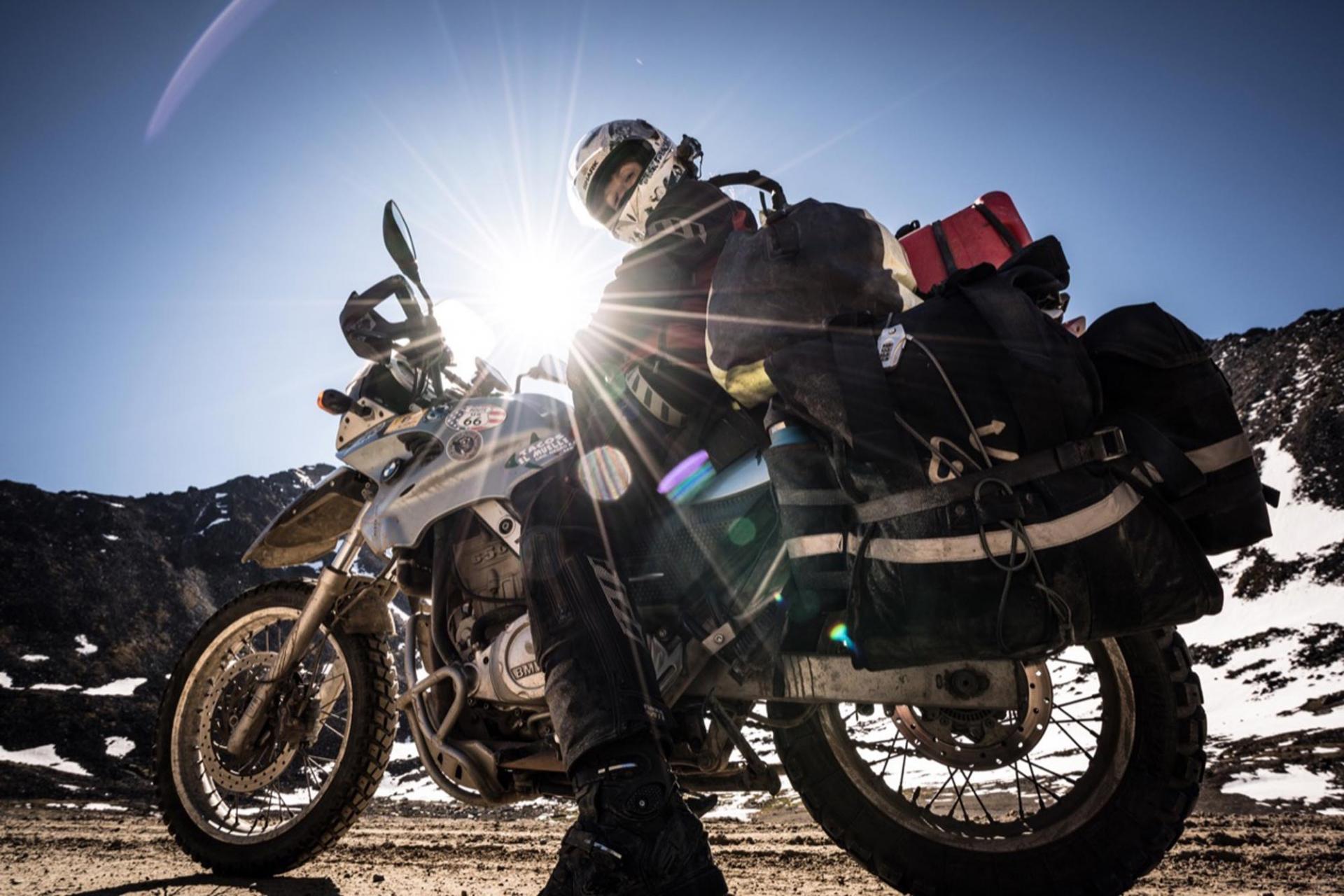 Formas para montar el equipaje en la moto.