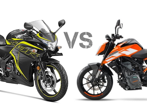 Cbr vs Ktm