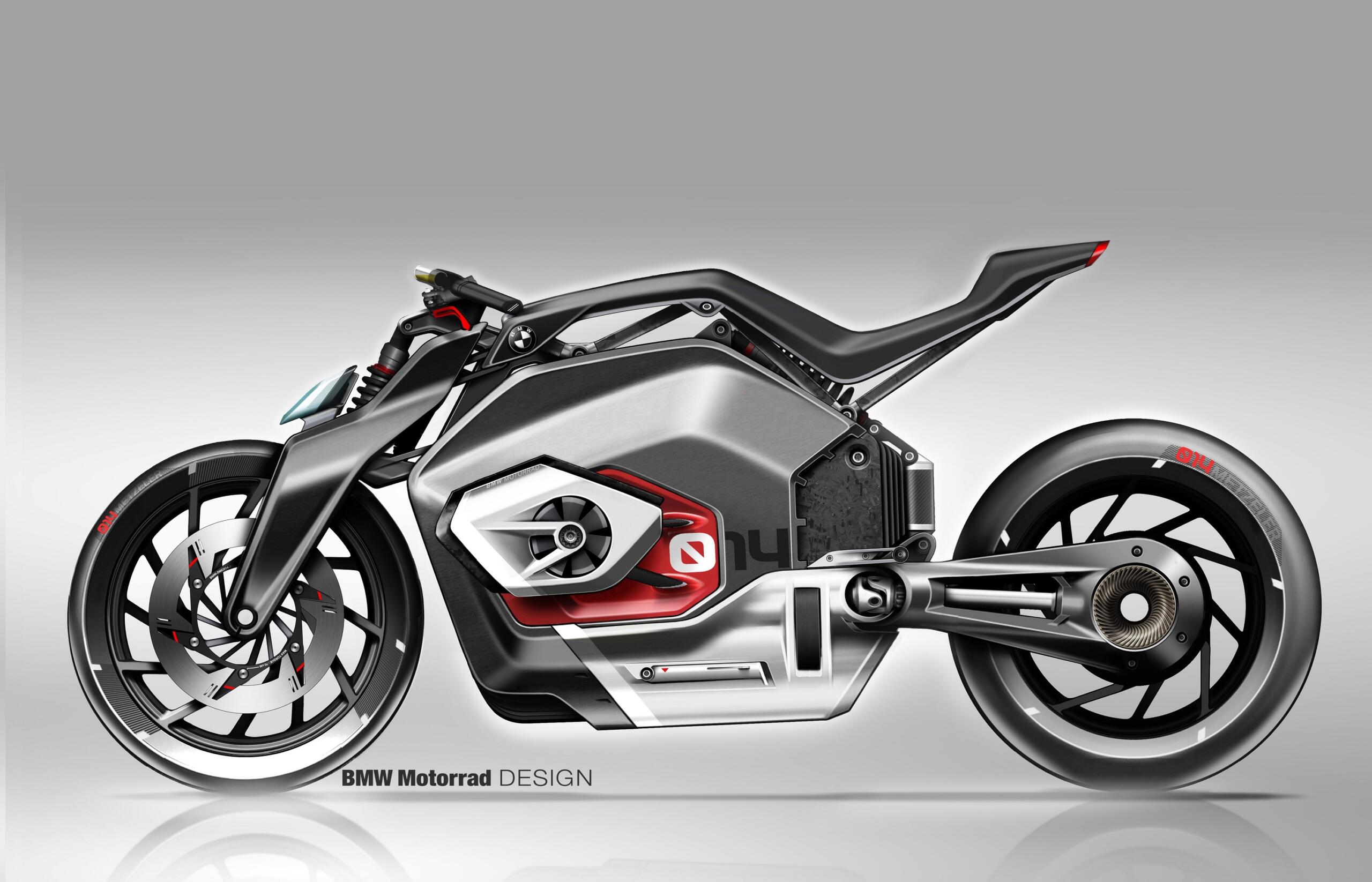 Motocicleta eléctrica BMW Vision DC Roadster