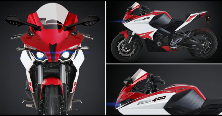 Bajaj Pulsar RS400 Sportbike imaginado por Stalin K Raju