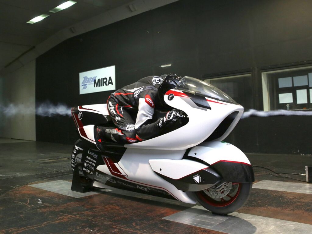 White Motorcycle