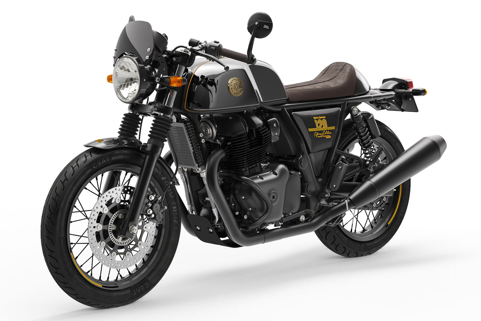 Las Royal Enfield Twins del 120 aniversario