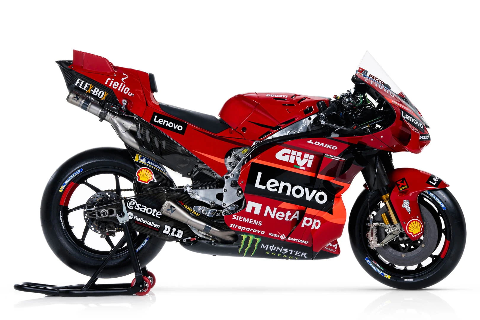Ficha Técnica Ducati GP23