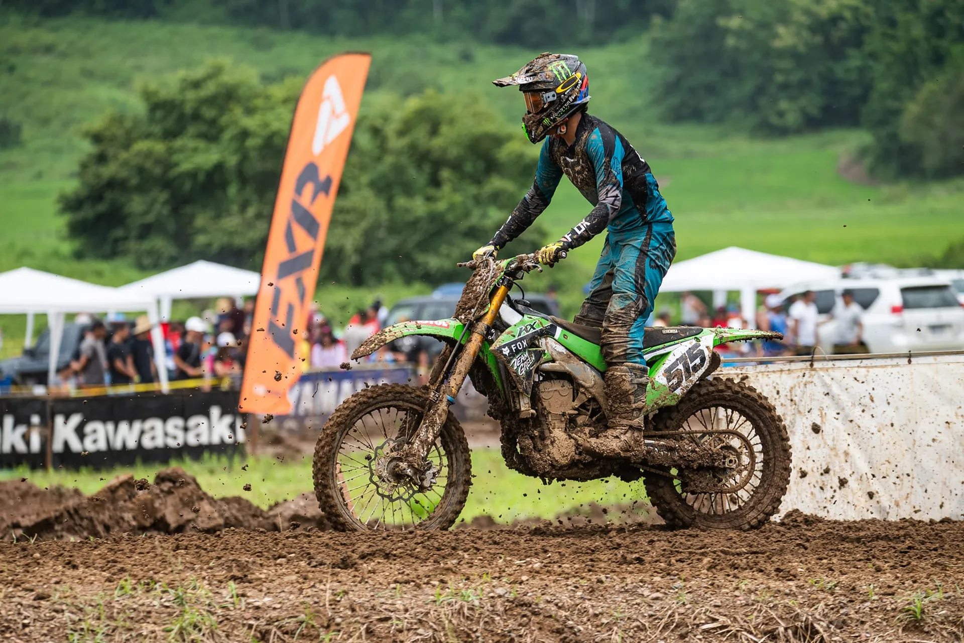 Kawasaki se afianza en el Campeonato Nacional de Motocross