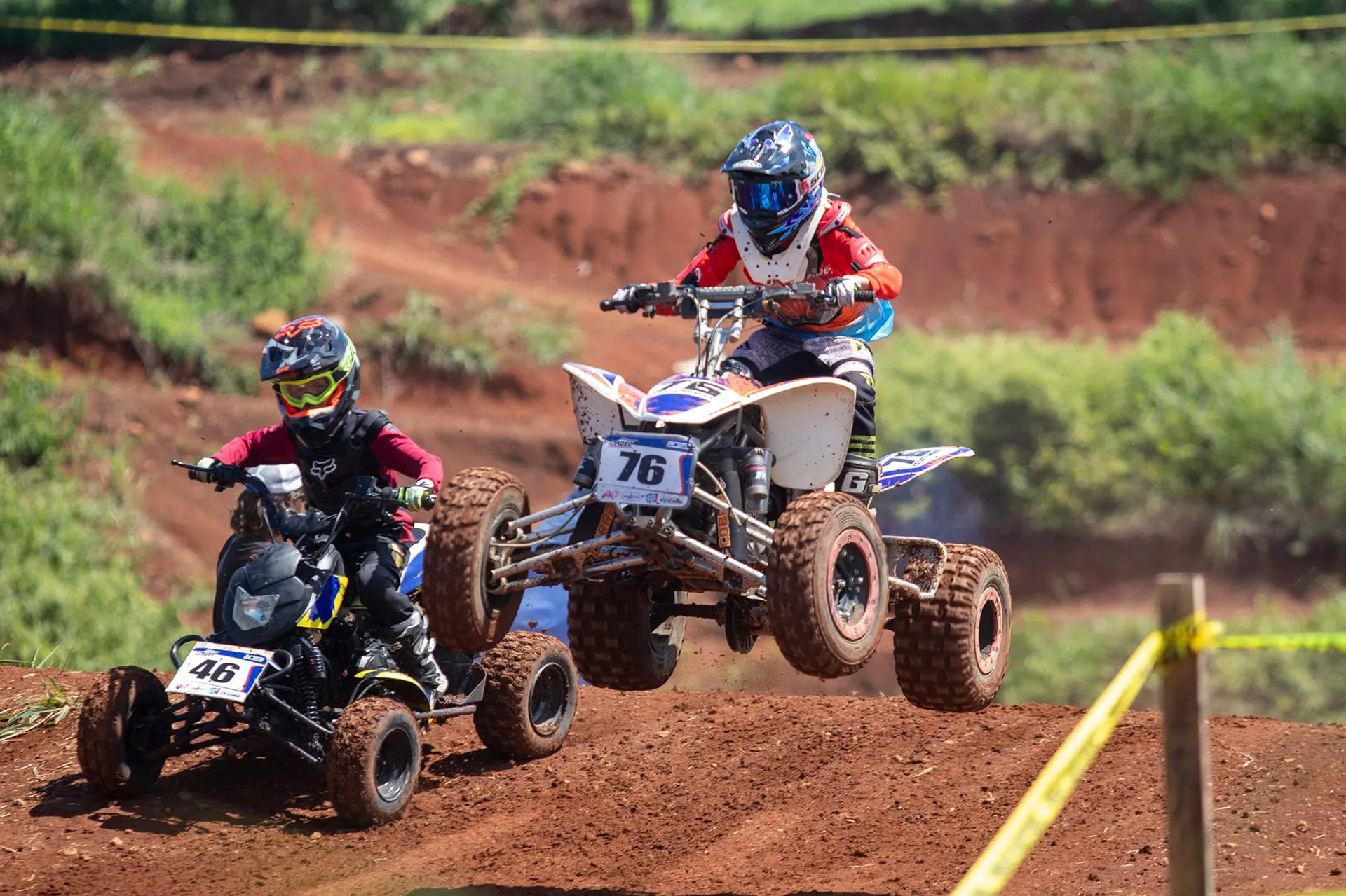 Líderes definidos en cuarta fecha del Cuadracross y Crosscountry