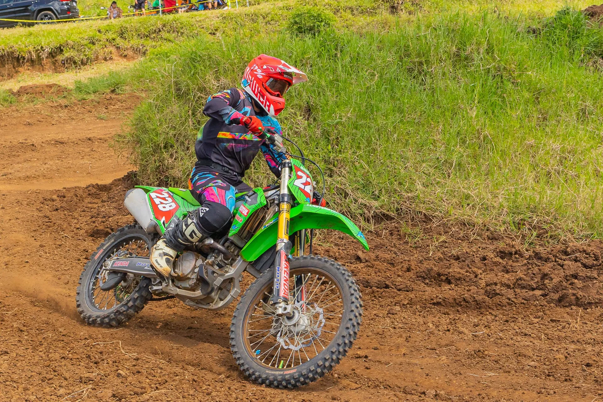 María Paula Saborío es la Campeona Nacional de Motocross