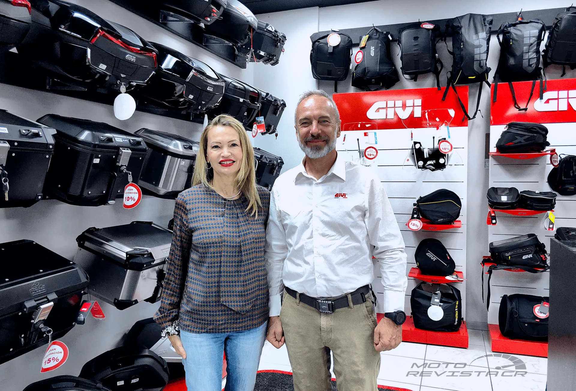 4 Riders Costa Rica celebra los 45 Años de Innovación y Pasión de GIVI