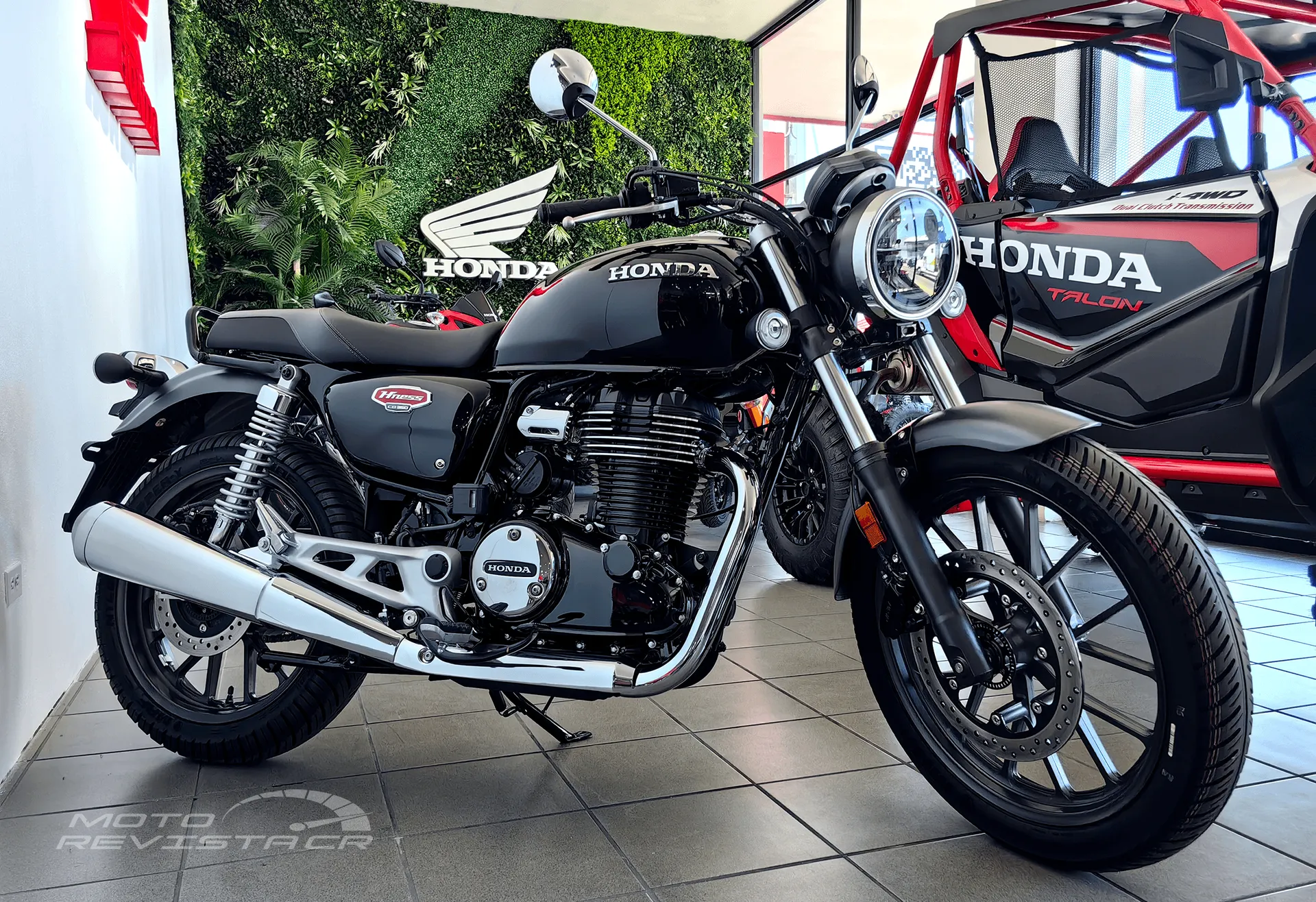 Honda Motos Costa Rica presenta la CB350 H'NESS