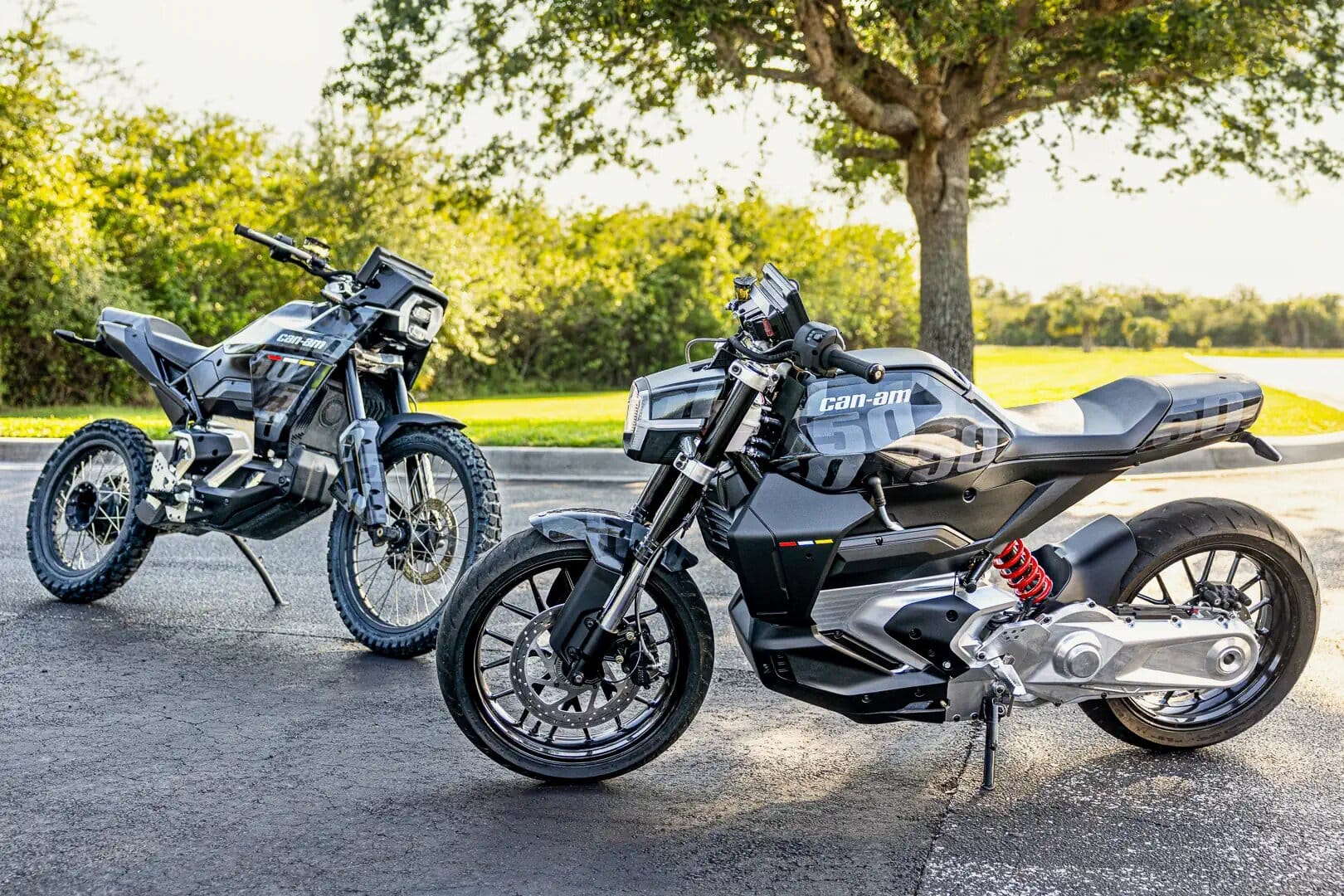 Motocicletas eléctricas Can-Am 2026