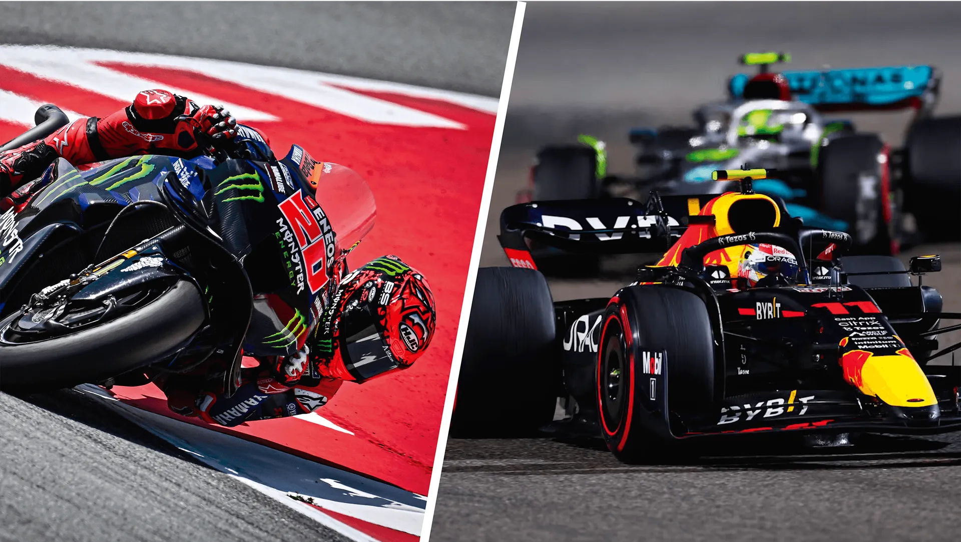 MotoGP vs Fórmula 1
