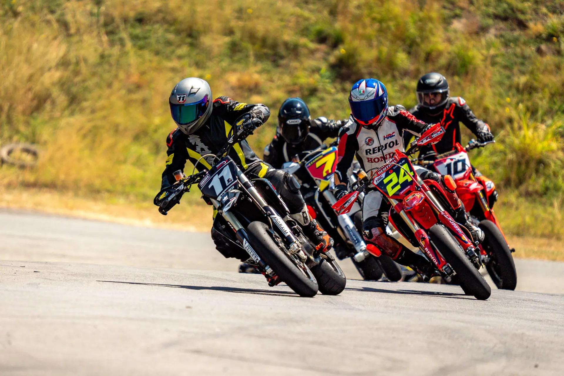 Adrenalina y velocidad en el arranque del AMA SuperBike