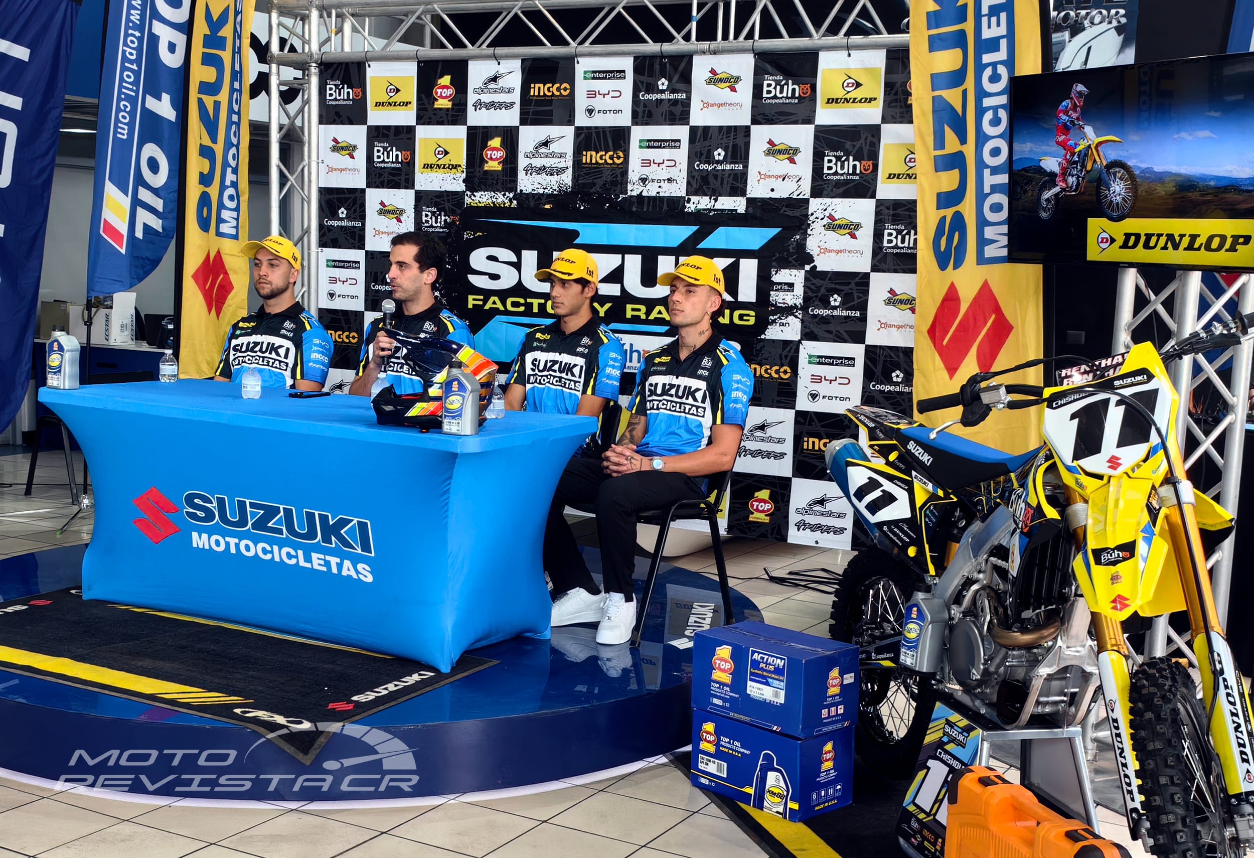 Team Suzuki Factory Racing revela su alineación 2026