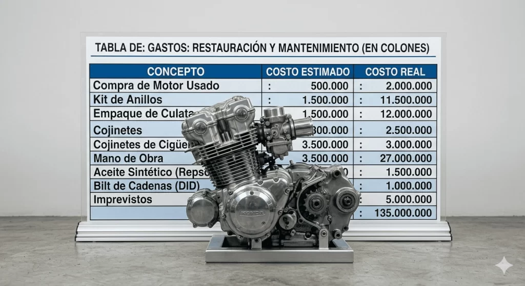 Costo de tener moto en Costa Rica